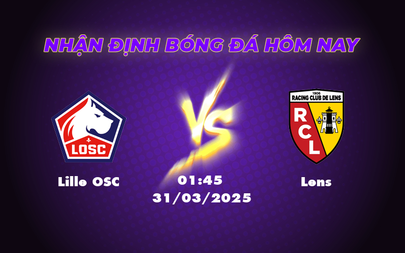 lille osc lens 31 03 ligue 1